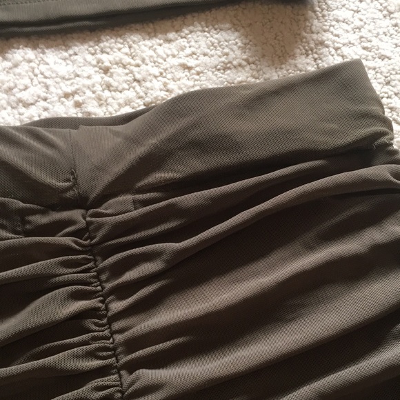 STUNNING Skirt & Top Set - Dark Green -XS - Like New - Picture 7 of 16